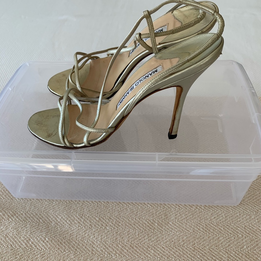 Manolo Blahnik sandals, used